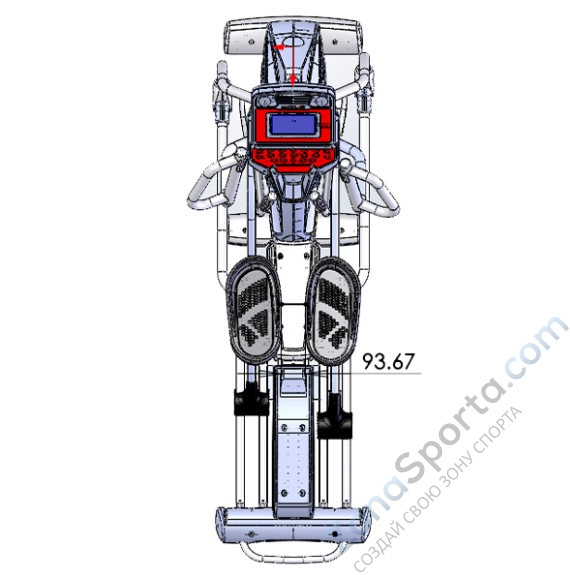 Эллиптический тренажер Sole Fitness E35 (2019)