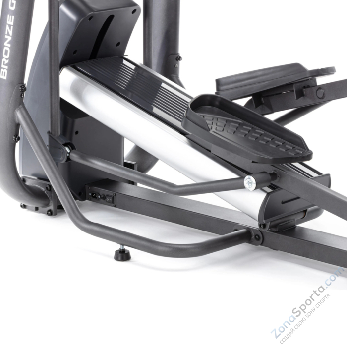 Эллиптический тренажер с автонаклоном профессиональный Bronze Gym E1000M Pro TFT Turbo (new)