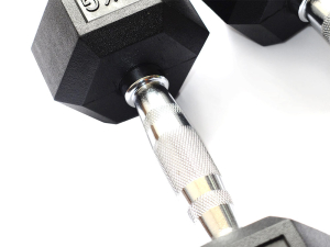 Гантель 22,5 кг гексагональная Original FitTools FT-HEX-22,5