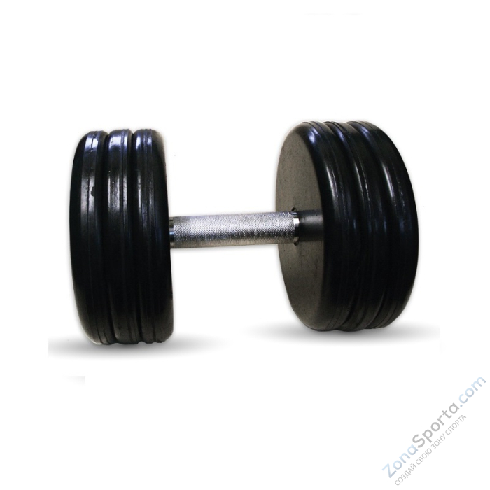 Гантель MB Barbell MB KL-25 неразборная (классик)