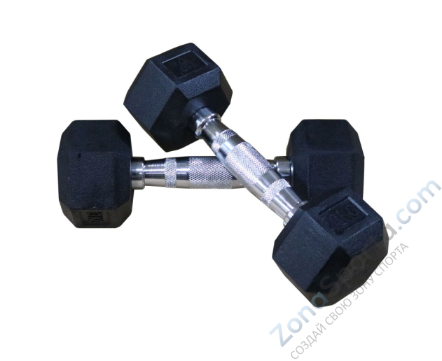 Гантели гексагональные 2 шт. по 7 кг DFC DB001-7