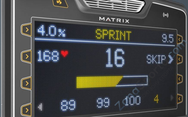 Горизонтальный велоэргометр Matrix Lifestyle с консолью Premium LED