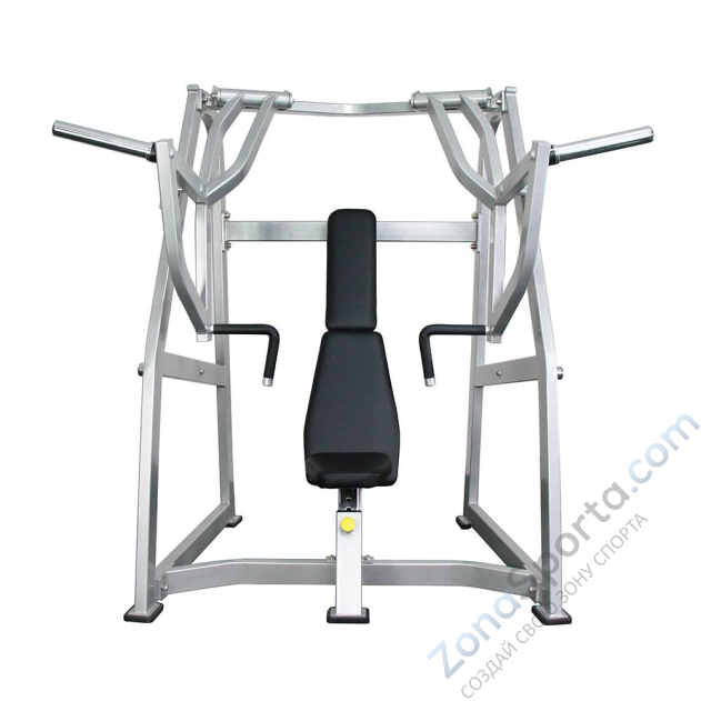 Грудной жим сидя на свободных весах Protrain 8214