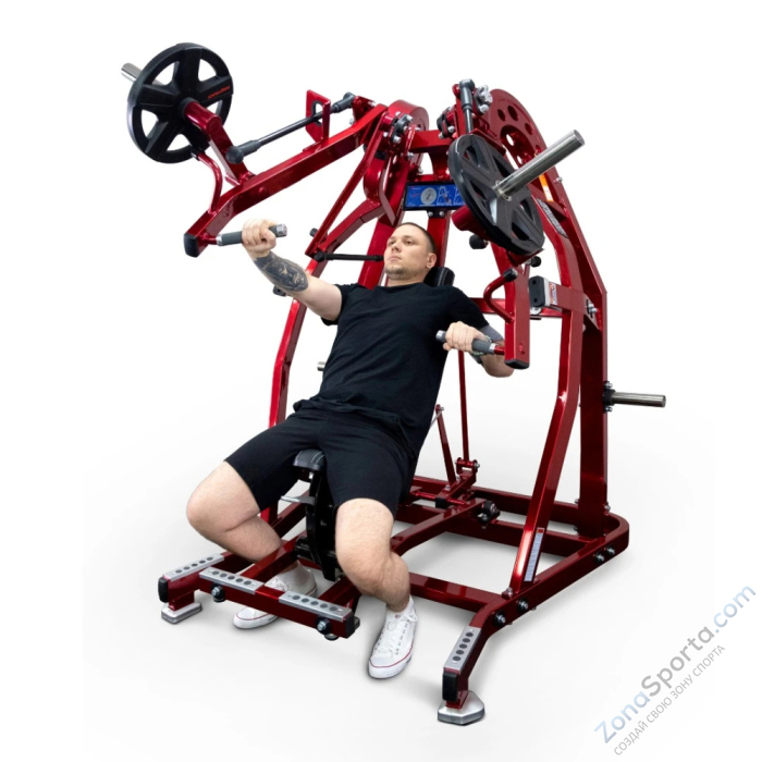 Грудной жим сидя на свободных весах Realleader LD-1001 (HSPro-1001)