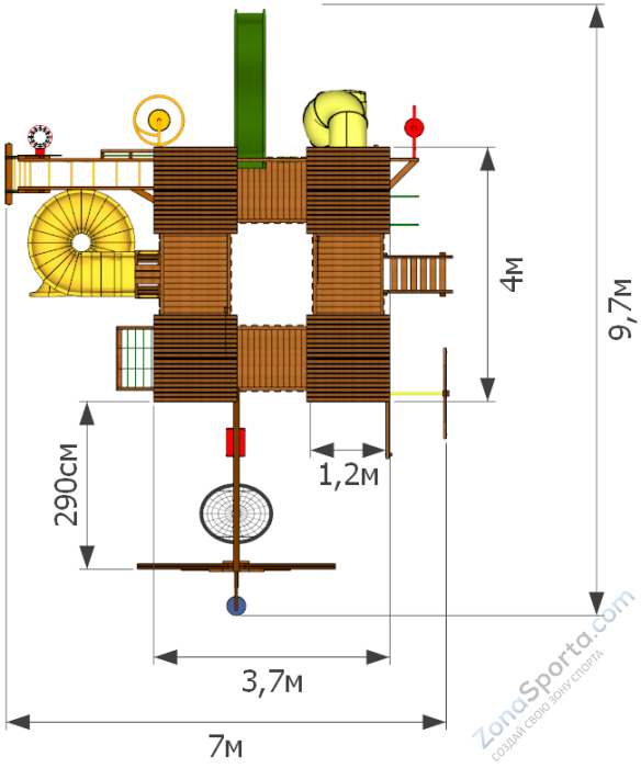 Игровой комплекс Camelot Leman