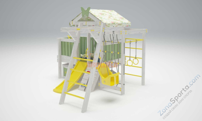 Игровой комплекс Савушка Baby 2 оливковый