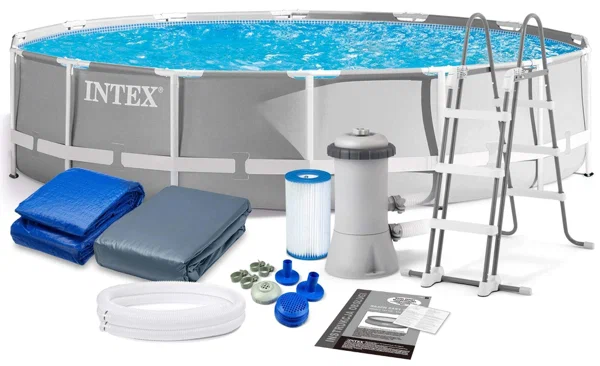 Каркасный бассейн Intex Prism Frame 26724 (Shelf Box)