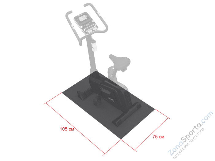 Коврик Unix Fit для кардиотренажеров (105/75)