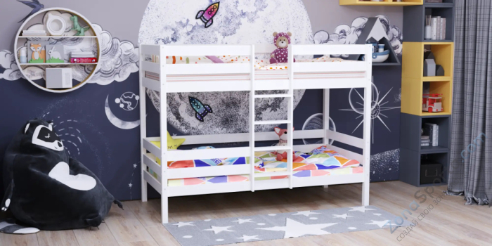 Кровать детская двухъярусная Савушка-05 90х180 Cappuccino (капучино) Кровать детская двухъярусная Савушка-05 90х180 Cappuccino (капучино)
