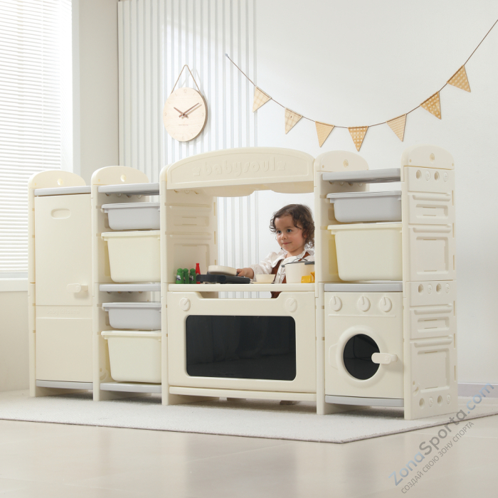 Кухня детская Unix Kids Cook Store 6 Grey