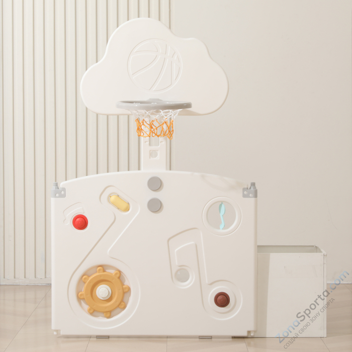 Манеж Unix Kids Supreme Music 200x200 Yellow с качелями