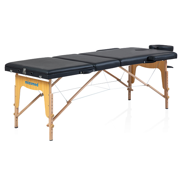 Массажный складной стол Mizomed Standart 3 черный