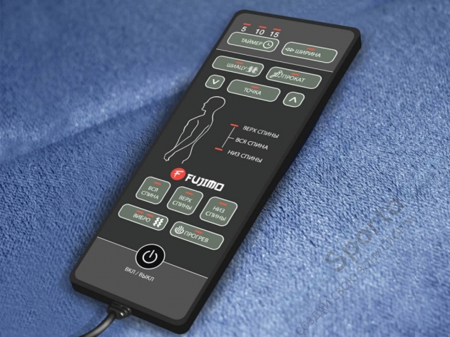 Дизайнерское массажное кресло EGO Max Comfort Синий