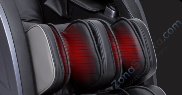 Массажное кресло Ergonova ErgoLine 4 Black Grey