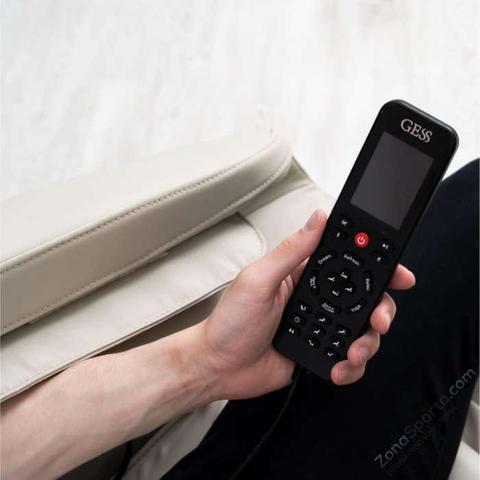 Массажное кресло Gess 820 P Optimus Pro (бежевое)