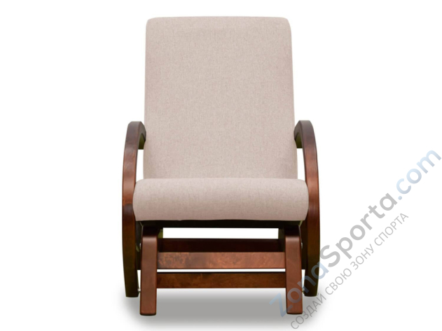 Массажное кресло-качалка EGO Twist Cherry Бежевый с пуфом