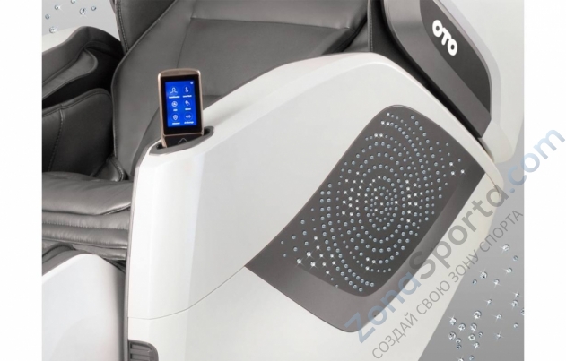 Массажное кресло Oto Prestige PE-09 (цвет серый)