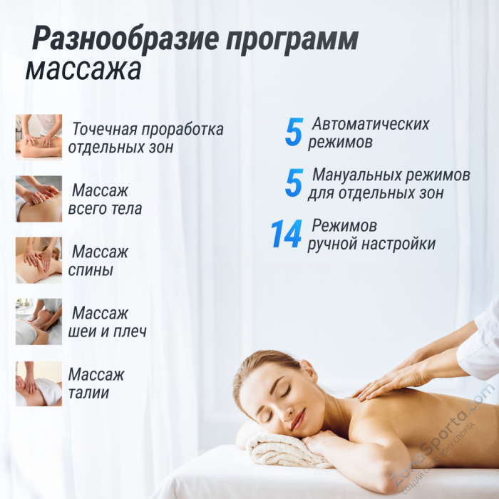 Массажное кресло Unix Adora Beige