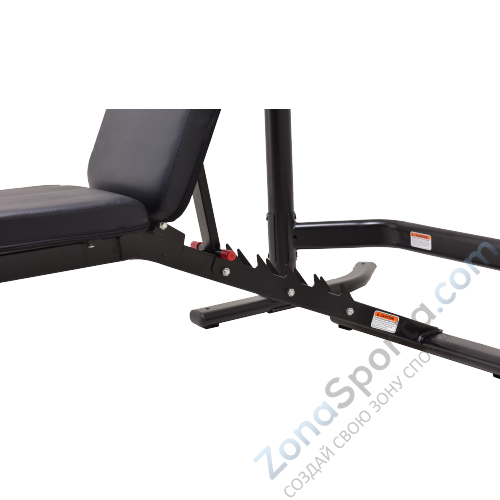 Многофункциональная силовая скамья со стойками под штангу Smith Strength WB270 