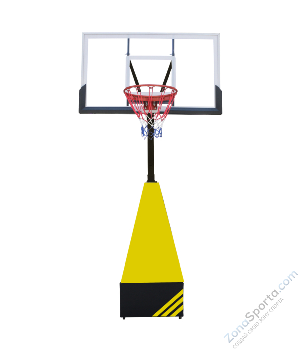 Мобильная баскетбольная стойка Proxima 54 стекло арт. SG-6H