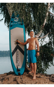 Надувной Sup-board Blau See Business light blue 10