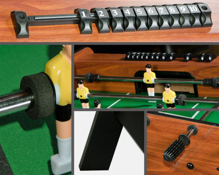 Настольный футбол (кикер) Stuttgart (коричневый)