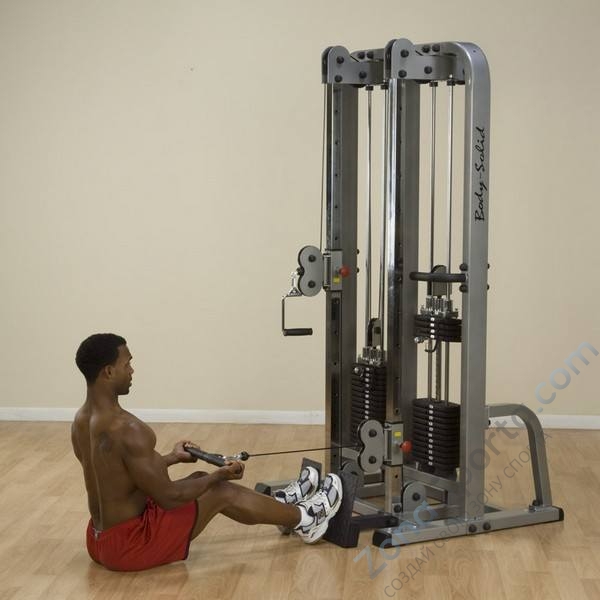 Сдвоенная блочная стойка Body Solid SDC2000G-2