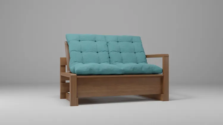 Секция левая для деревянного дивана Savushka Type-2BL