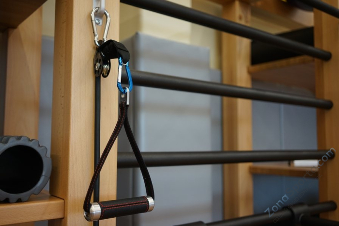 Шведская стенка с эспандерами, брусьями и скамьей Desire Eco Plus