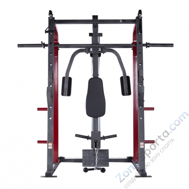 Силовой тренажер со скамьей и опциями DFC 8500 (D3023B+D3022SM)