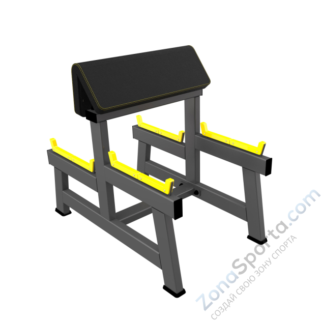 Скамья для бицепса/Скамья Скотта (Seated Preacher Curl) DHZ Fitness R-2044