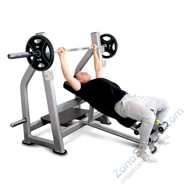 Скамья для жима с положительным углом наклона Protrain 61A38
