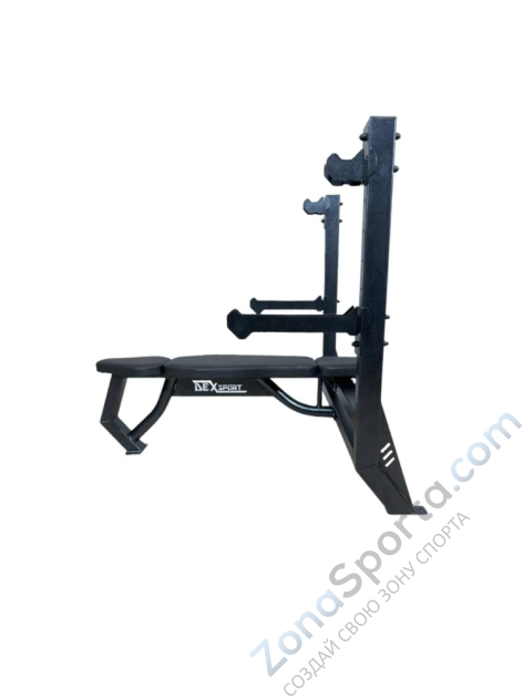 Скамья для жима со страховочными упорами DEXsport AS-003