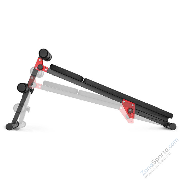 Скамья универсальная для пресса - складная Marbo Sport MH-L104 2.0