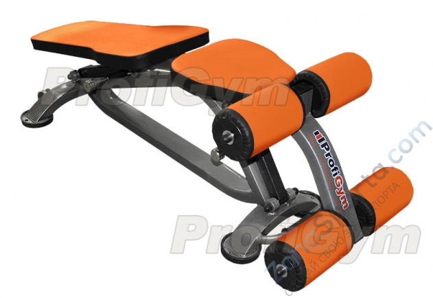 Скамья универсальная с отрицательным углом ProfiGym СК-0131-H