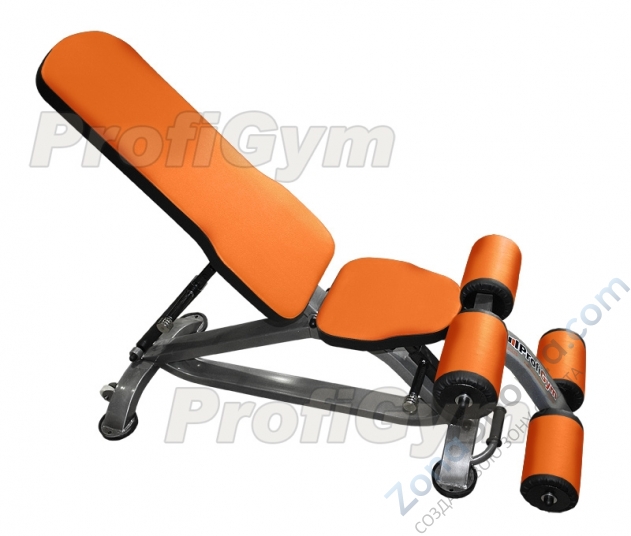 Скамья универсальная с отрицательным углом ProfiGym СК-0131-H