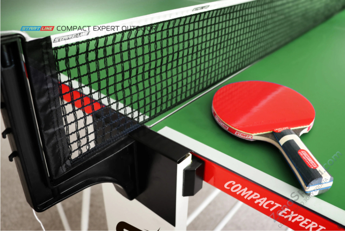 Стол теннисный Start Line Compact Expert 6 Всепогодный Зелёный Стол теннисный Start Line Compact Expert 6 Всепогодный Зелёный