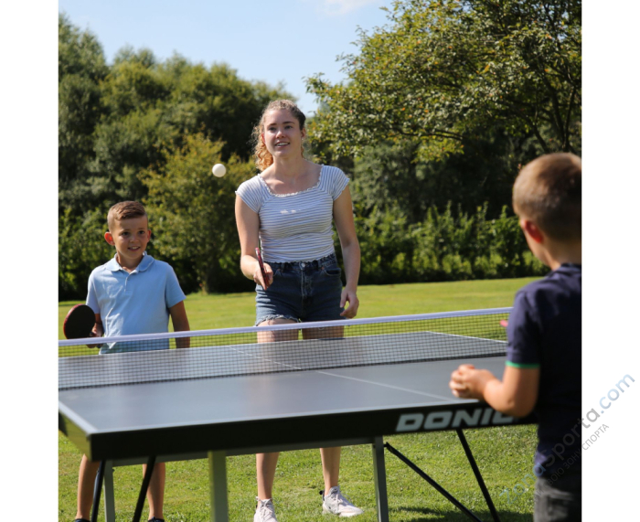 Теннисный стол DONIC Outdoor Roller 1000 Green