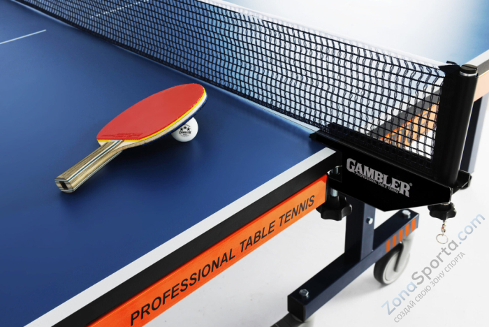 Теннисный стол Gambler Fire blue