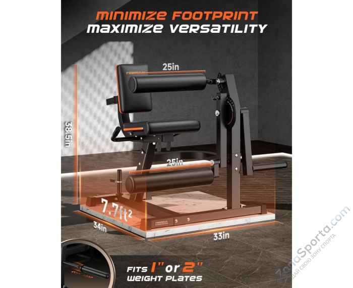 Тренажер для сгибания-разгибания ног DFC D030