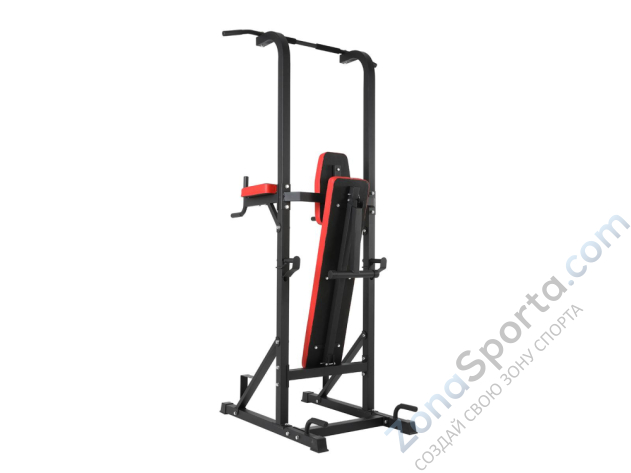 Турник/пресс/брусья со скамьей Unix Fit Power Tower 120P