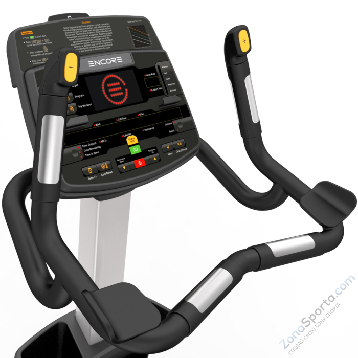 Профессиональный вертикальный велотренажер Impulse ECU7 LED