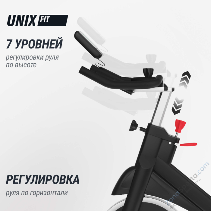 Велотренажер Спин-байк Unix Fit SB-1100 Pro