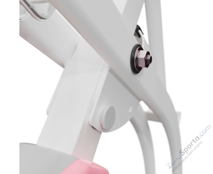 Велотренажер X-Bike DFC DavCreator, бело-розовый