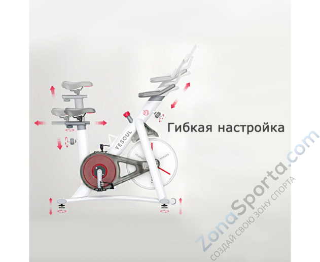 Велотренажер Yesoul BS3-W