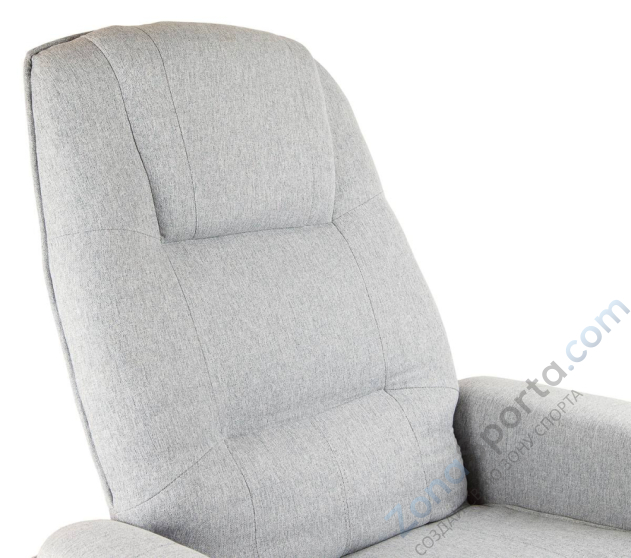 Вибромассажное кресло с с подъемным пуфом и подогревом Calviano 2162