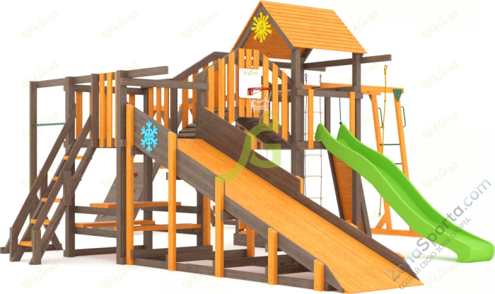 Всесезонная площадка IgraGrad С Мостик 2 SF1