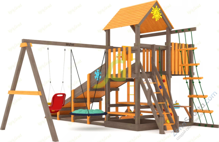 Всесезонная площадка IgraGrad С с балконом мод.1 SF