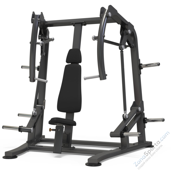 Грудной жим сидя на свободных весах AnyFit T01