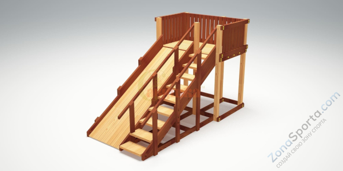 Зимняя горка Савушка Зима 3